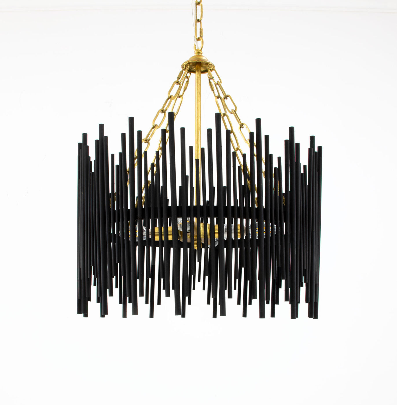 HD132 Black & Gold Chandelier