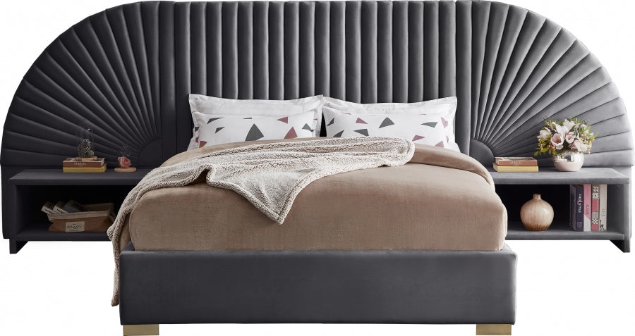 Cleo Velvet Bed