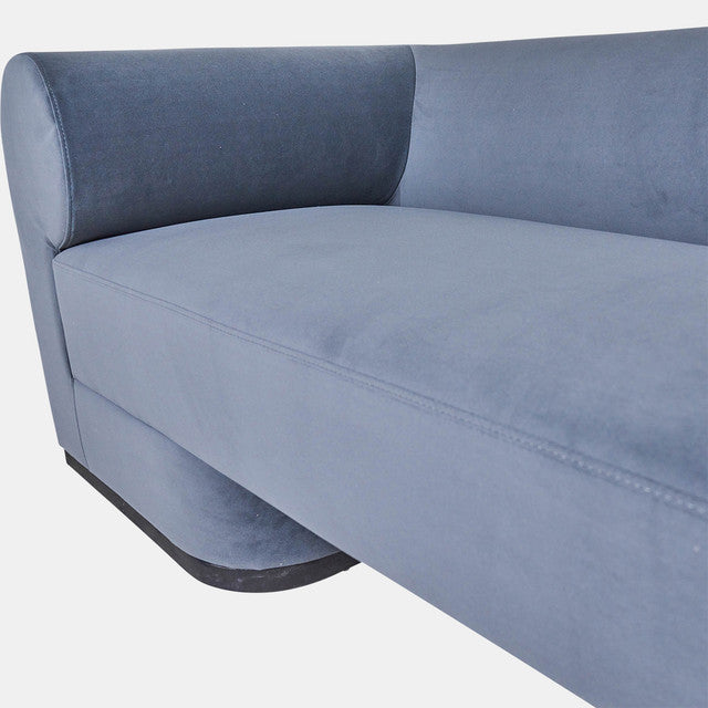 Modern Sofa - Oak Wood Base