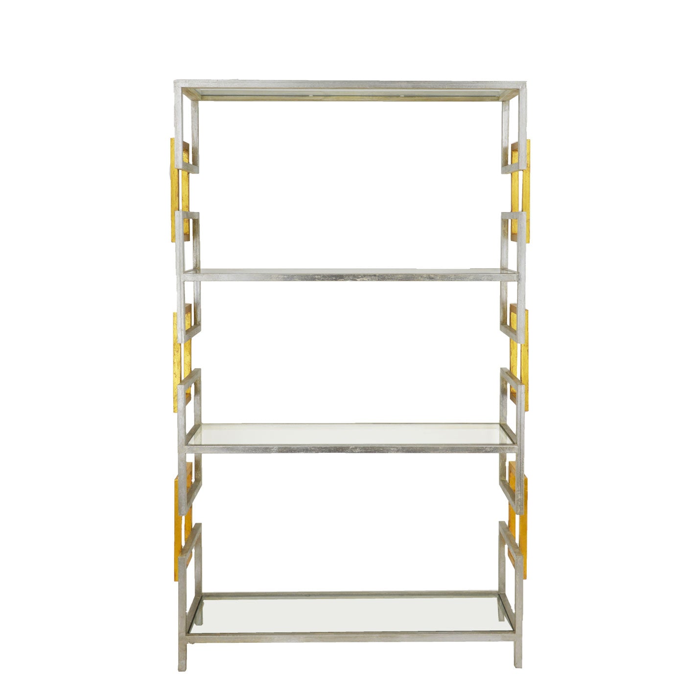 Silver and Gold Shelf