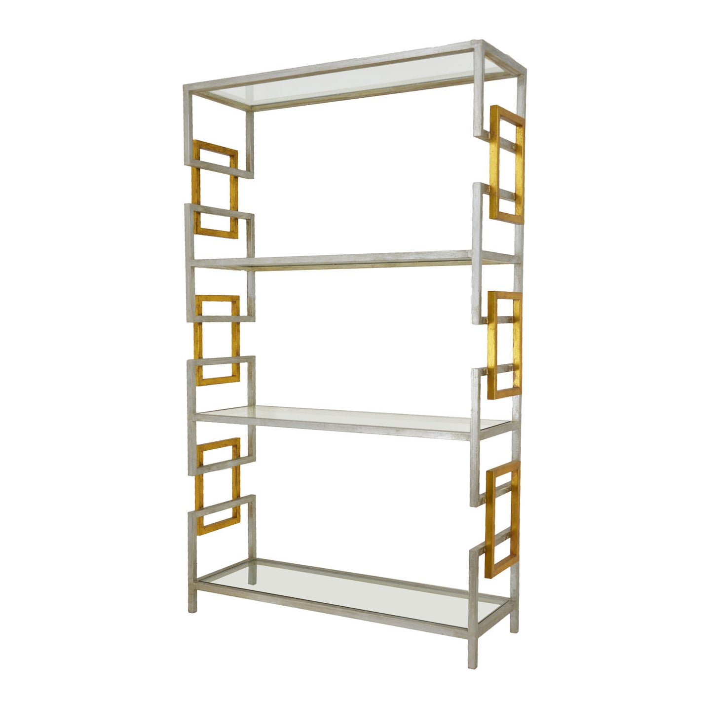 Silver and Gold Shelf
