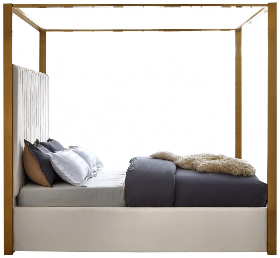 Jones Velvet Bed