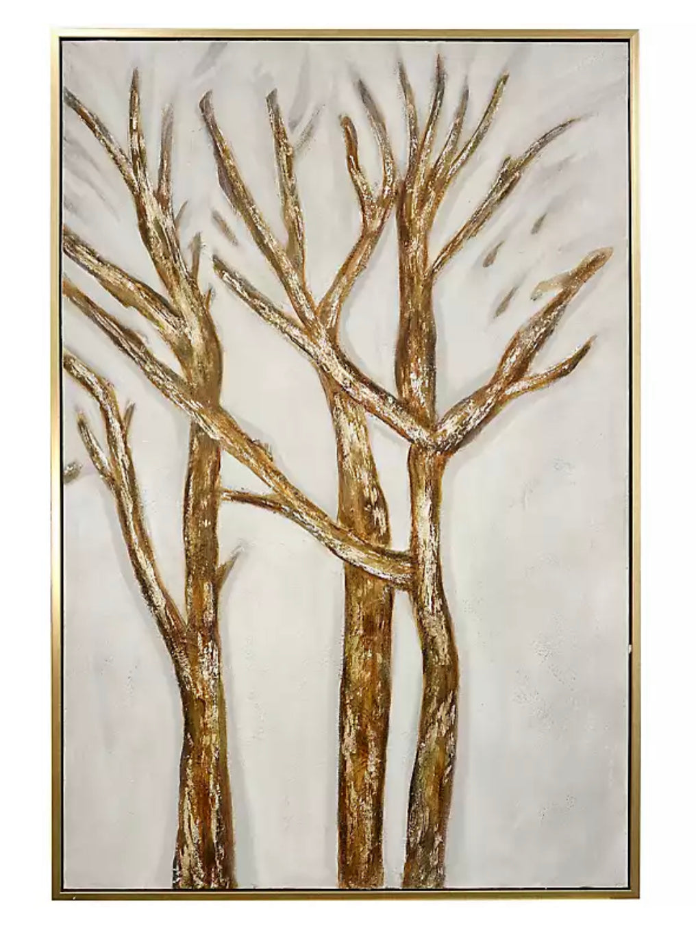 HAND PAINTED ABSTRACT TREES