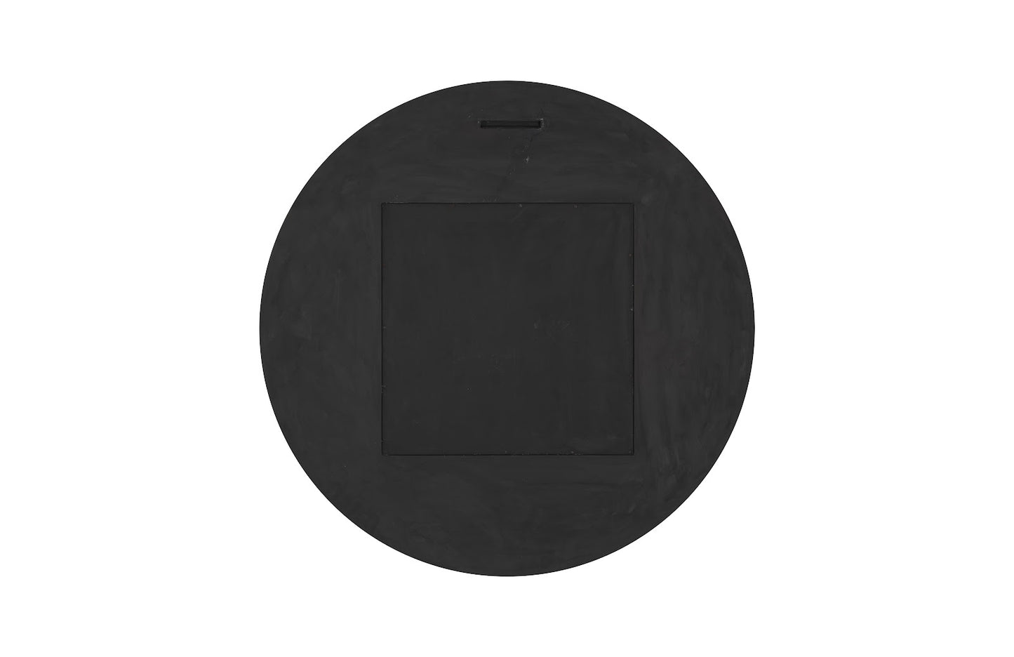 Circular Cracked Mirror Black & Gold