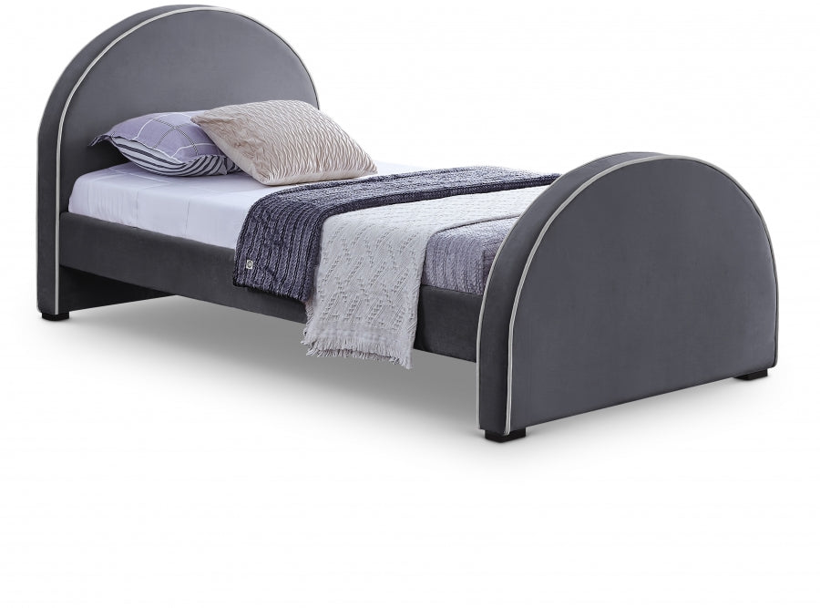 Brody Twin Velvet Bed