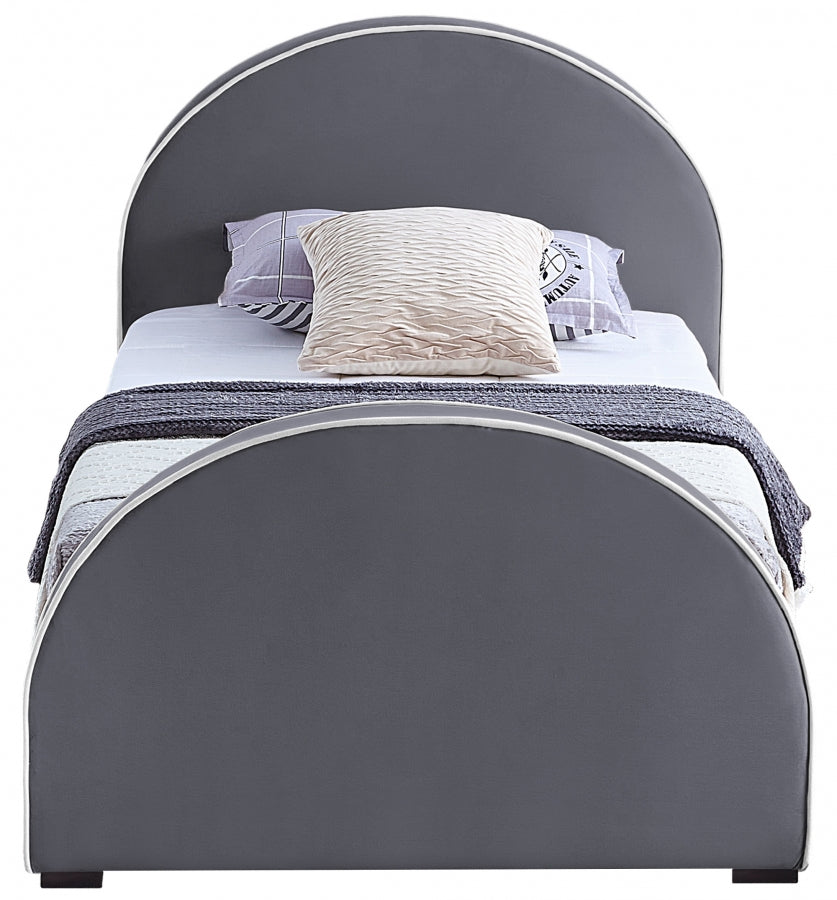 Brody Twin Velvet Bed