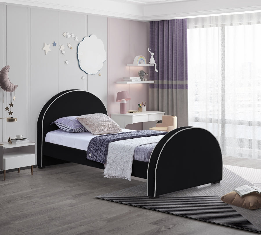 Brody Twin Velvet Bed