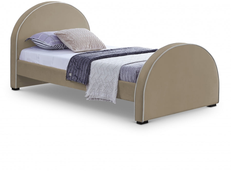 Brody Twin Velvet Bed