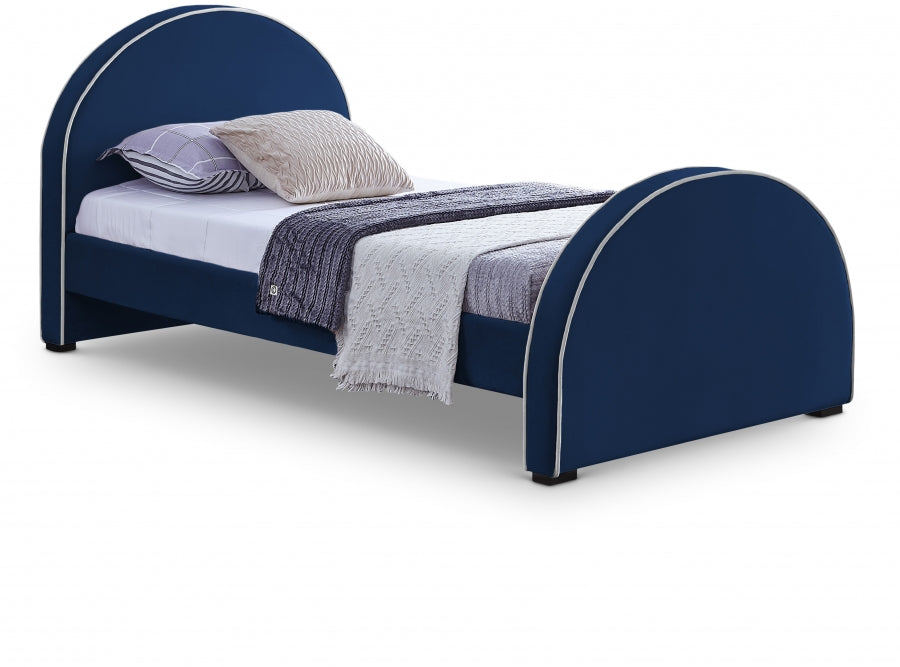 Brody Twin Velvet Bed