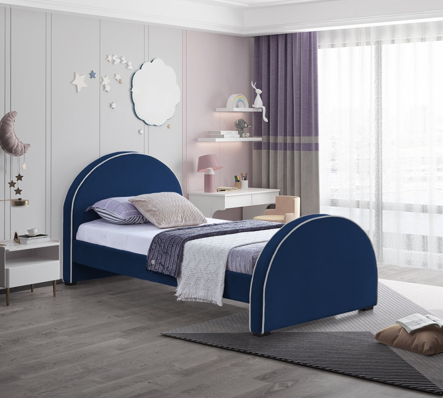 Brody Twin Velvet Bed