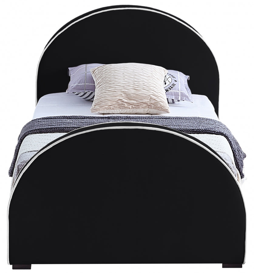 Brody Twin Velvet Bed