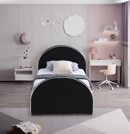 Brody Twin Velvet Bed