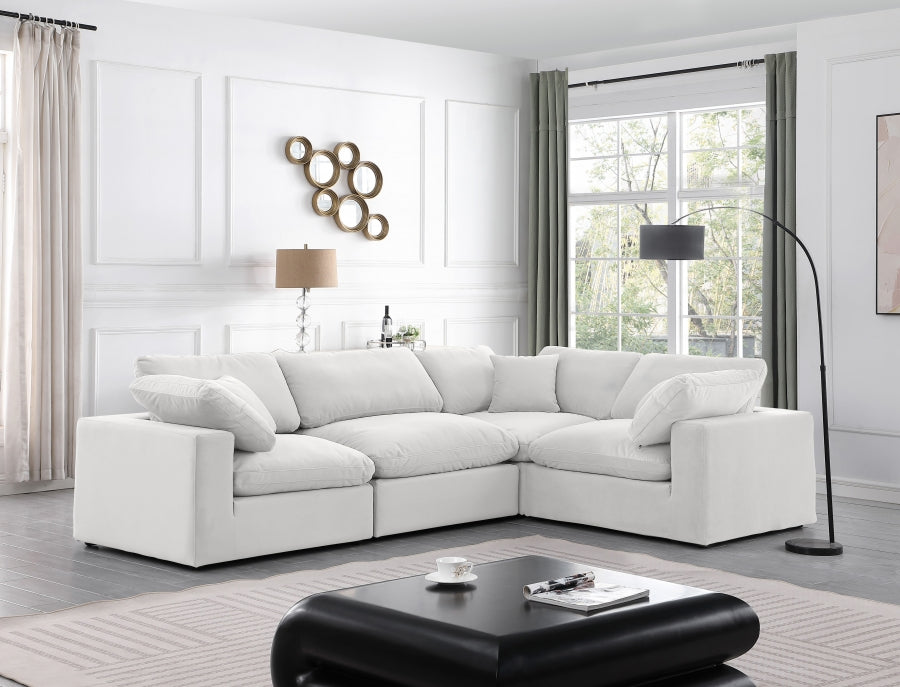 Comfy Velvet Sofa Sectional