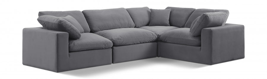 Comfy Velvet Sofa Sectional