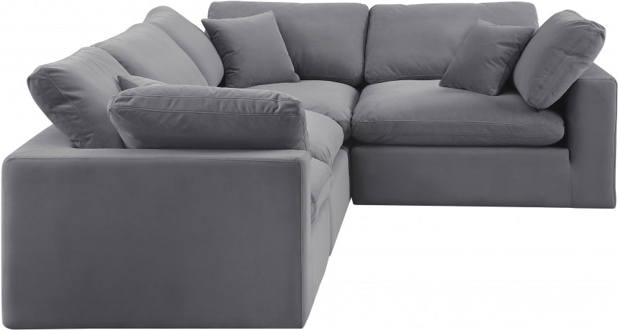 Comfy Velvet Sofa Sectional
