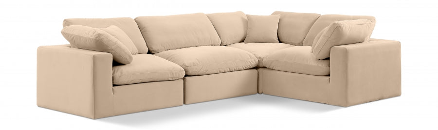 Comfy Velvet Sofa Sectional