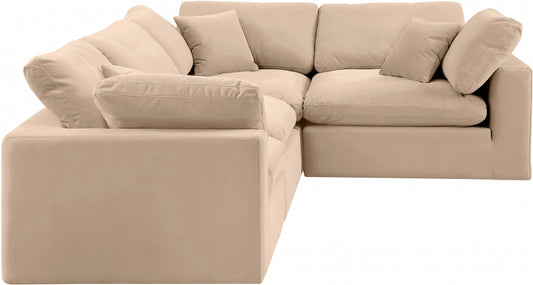 Comfy Velvet Sofa Sectional