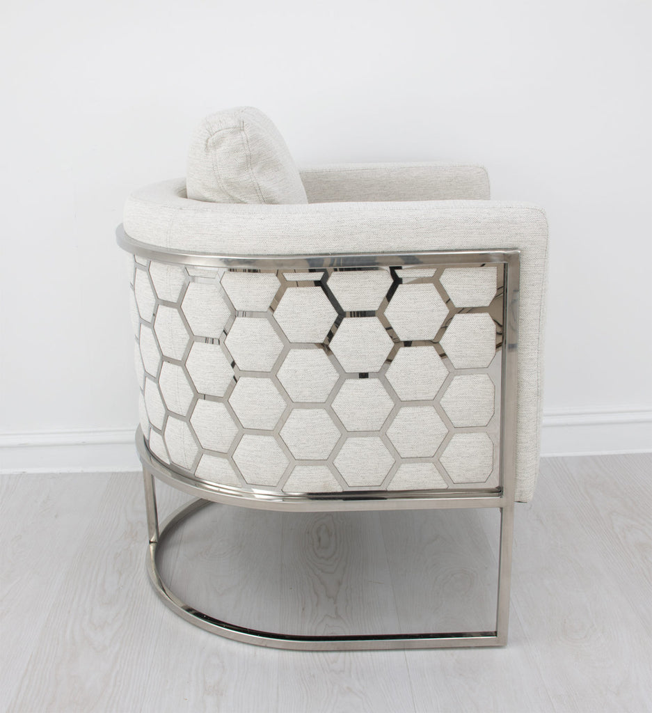 Paula Silver Chair