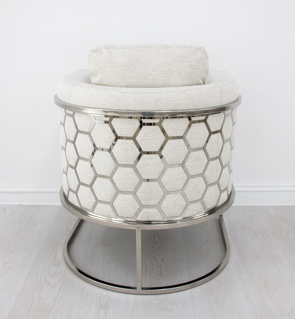 Paula Silver Chair