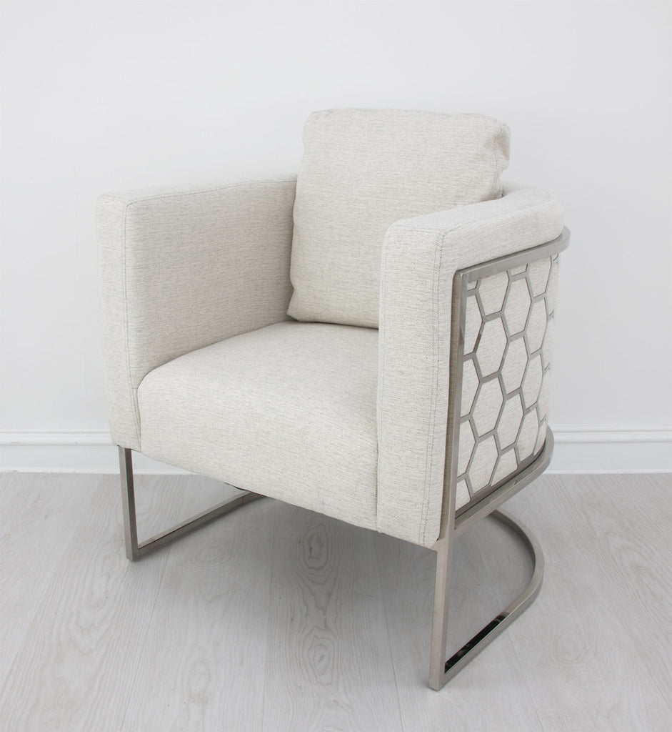 Paula Silver Chair