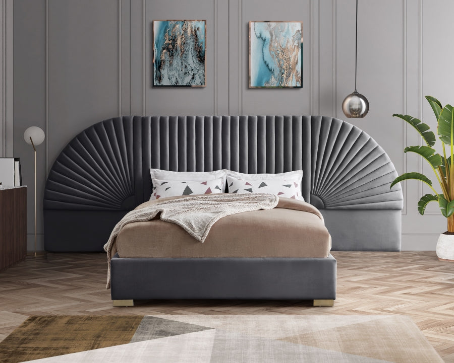 Cleo Velvet Bed