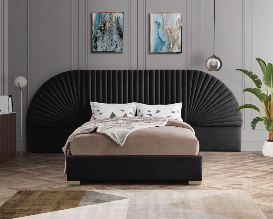 Cleo Velvet Bed