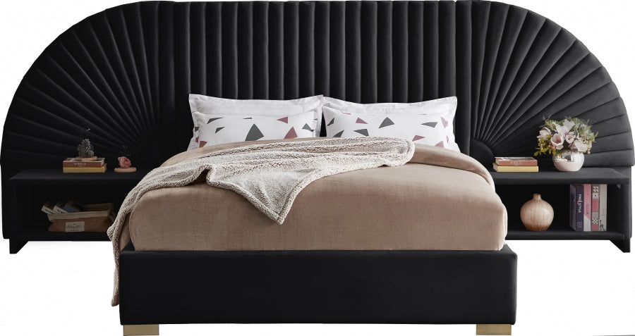 Cleo Velvet Bed
