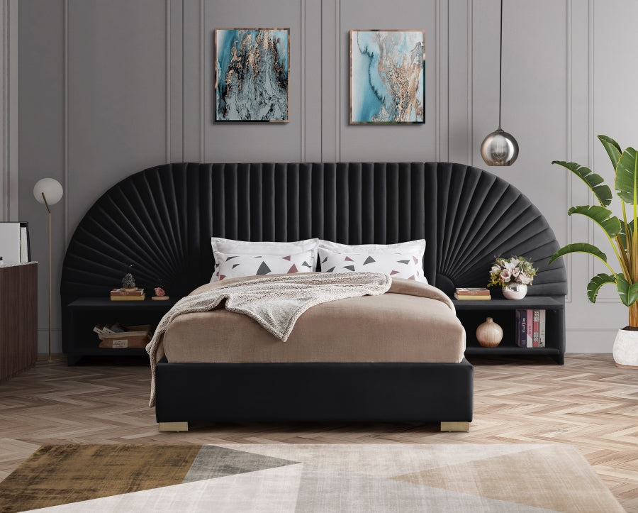 Cleo Velvet Bed