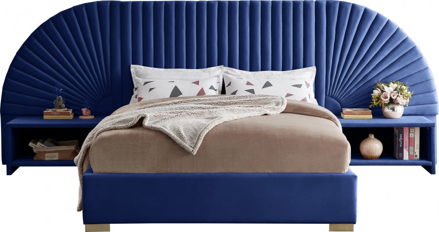Cleo Velvet Bed