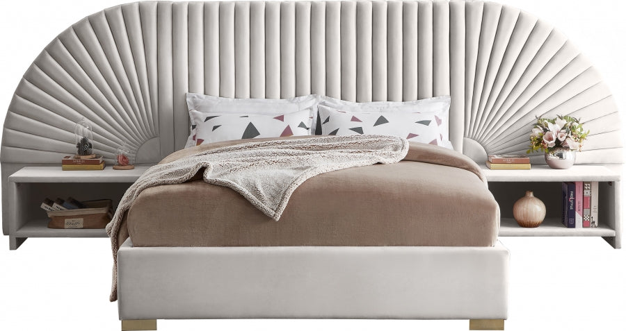Cleo Velvet Bed