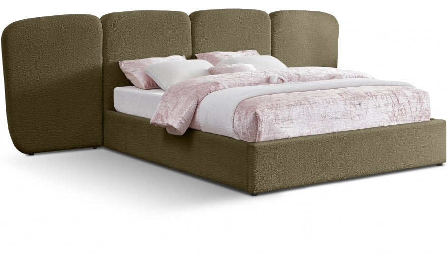Shiloh Boucle Fabric Bed ~Available May~