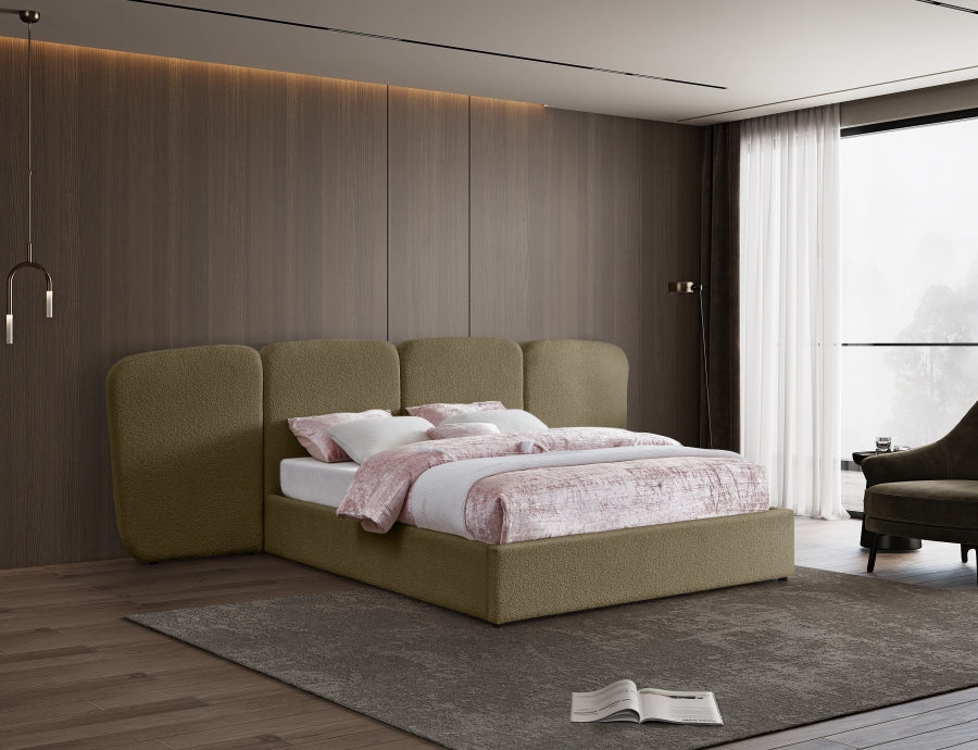 Shiloh Boucle Fabric Bed ~Available May~