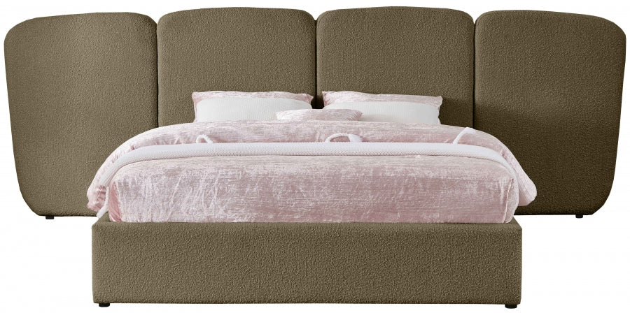 Shiloh Boucle Fabric Bed ~Available May~