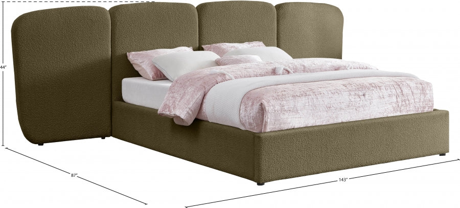 Shiloh Boucle Fabric Bed ~Available May~