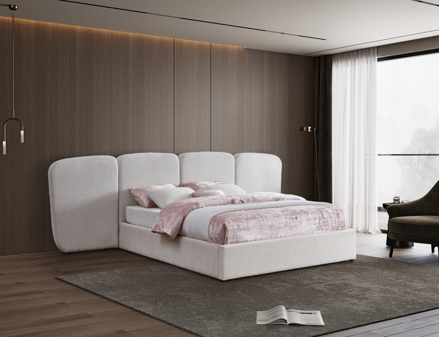 Shiloh Boucle Fabric Bed ~Available May~