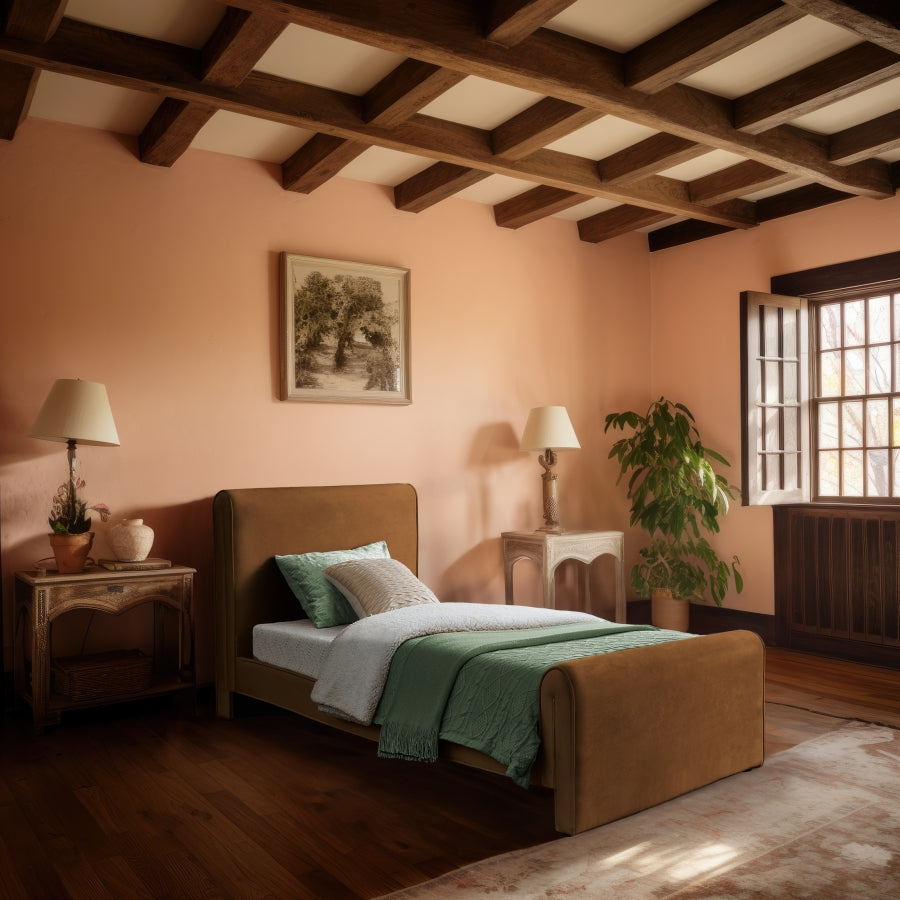 twin beds