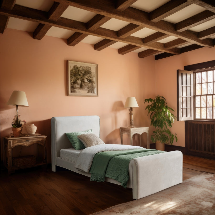 twin beds