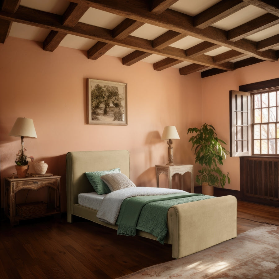 twin beds