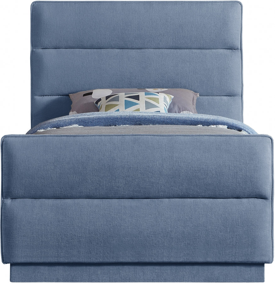 Paxton Chenille Fabric Twin Bed