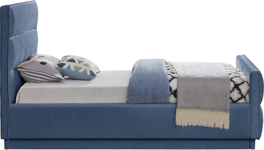 Paxton Chenille Fabric Twin Bed