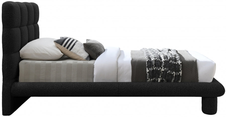 Deco Boucle Fabric Twin Bed