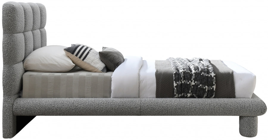 Deco Boucle Fabric Twin Bed