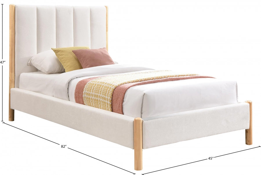 Kona Fabric Twin Bed