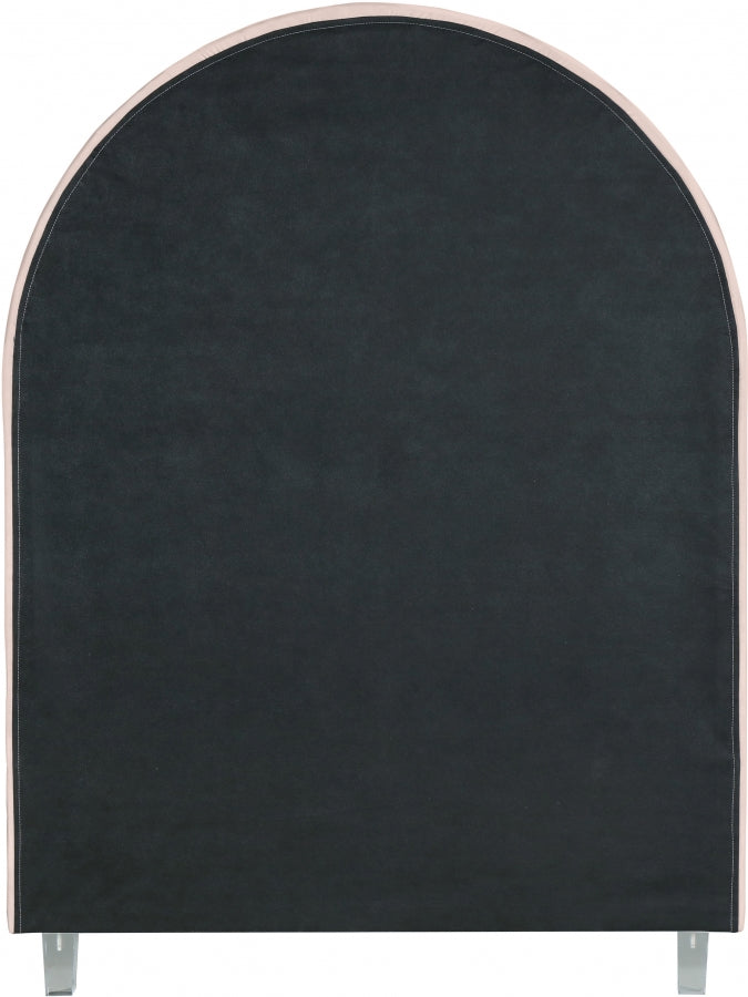 Rainbow Velvet Twin Bed