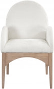 The Waldorf Chenille fabric Dining Arm Chair