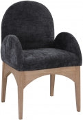 The Waldorf Chenille fabric Dining Arm Chair