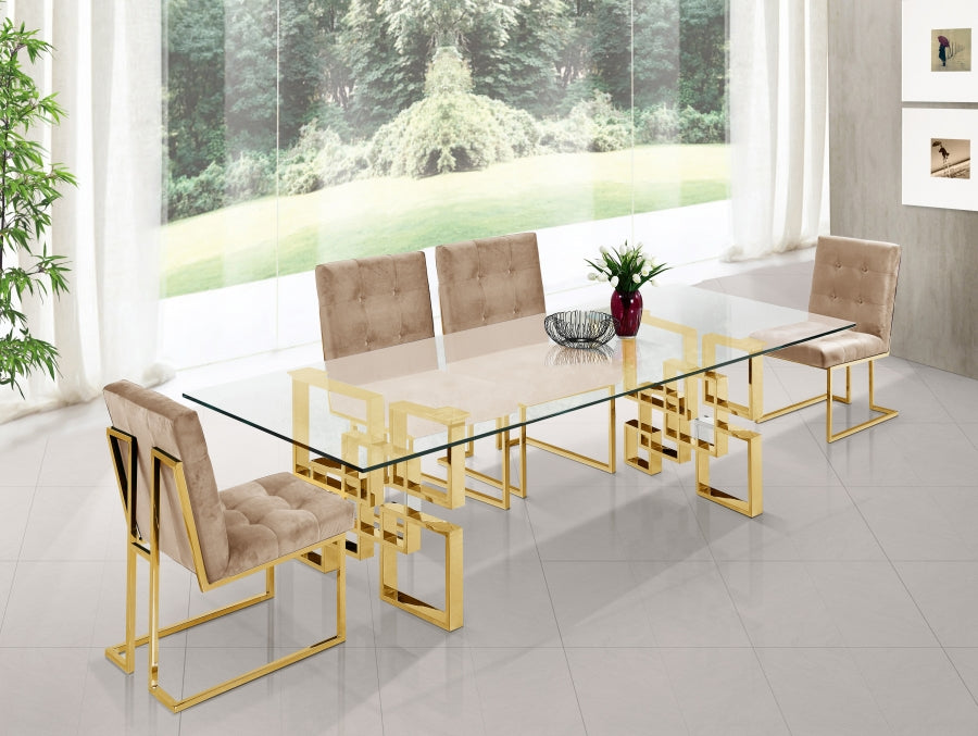Gold Dining Table