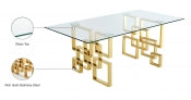 Gold Dining Table