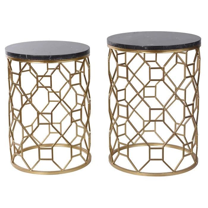 ROUND TABLE SET OF 2