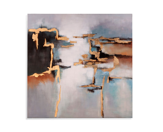 Metallic Veiw Canvas